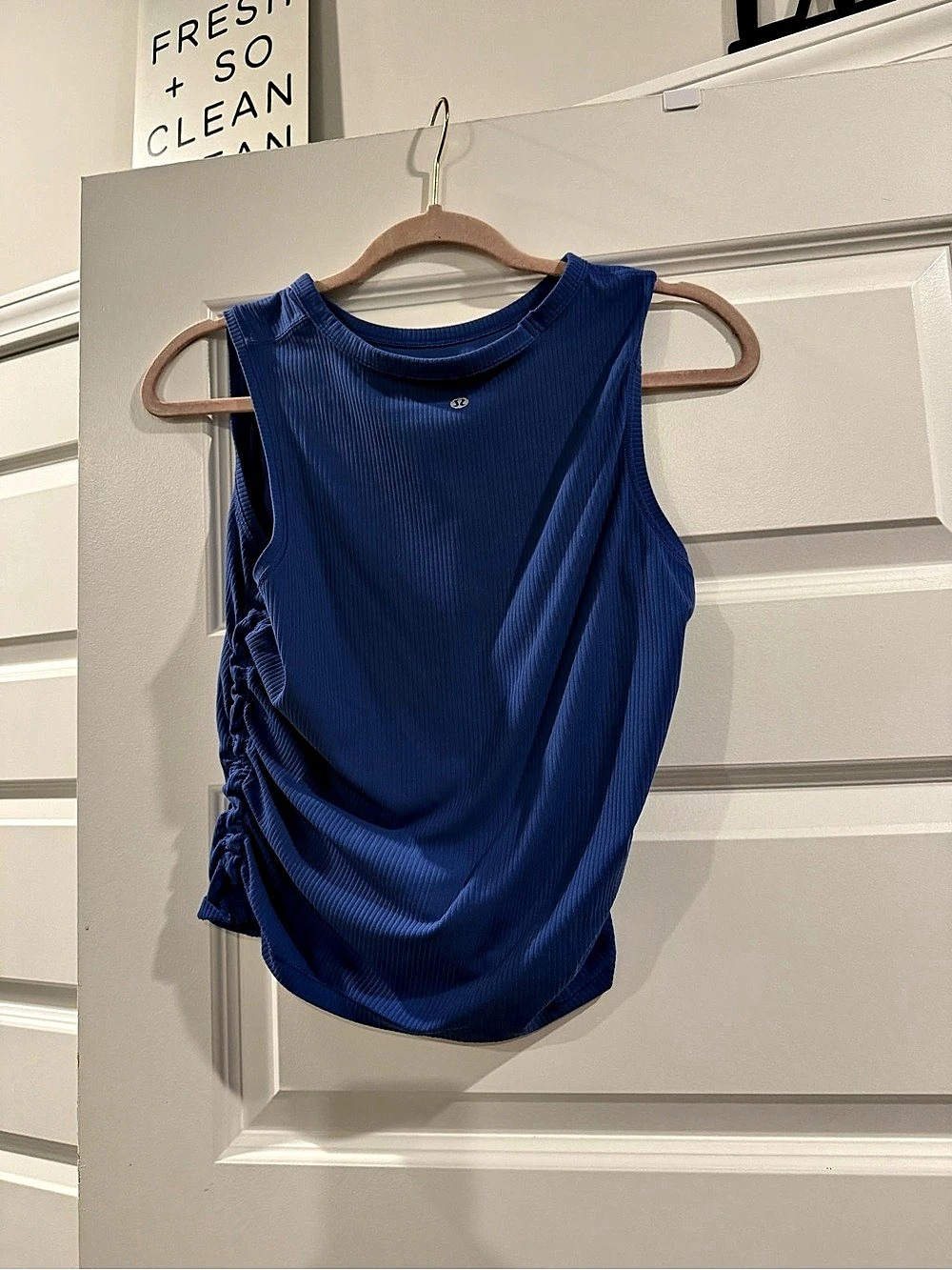 Lululemon All It Takes V-Neck Tank Top *Ribbed Nulu Blue